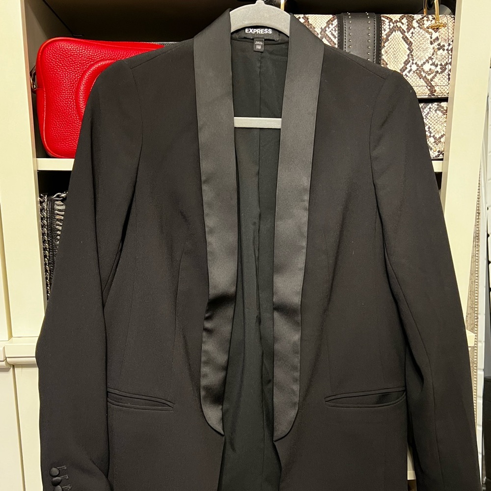 Express Black Blazer in Size XXS